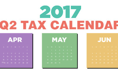 2017 Q2 tax calendar: Key deadlines for businesses and other employers