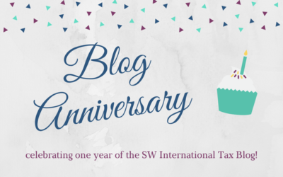 One Year of International Tax Blogging at Sciarabba Walker