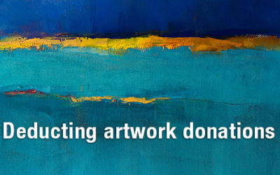 The tax deduction ins and outs of donating artwork to charity