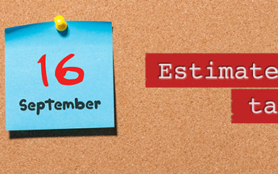 The next estimated tax deadline is September 16: Do you have to make a payment?