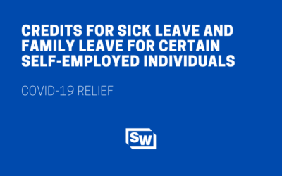 Credits for Sick Leave and Family Leave for Certain Self-Employed Individuals