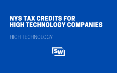 NYS Tax Credits for High Technology Companies