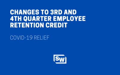 Changes to 3rd and 4th Quarter Employee Retention Credit