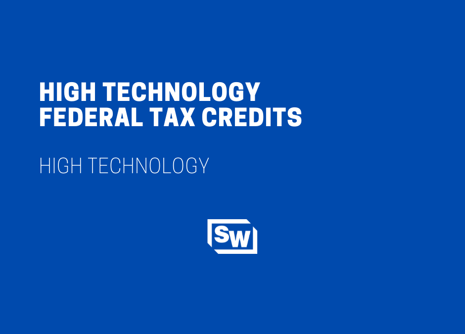 High Technology Federal Tax Credits