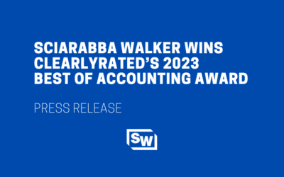 Sciarabba Walker & Co., LLP Wins ClearlyRated’s 2023 Best of Accounting Award