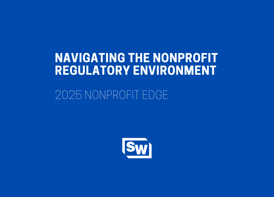 Navigating the Nonprofit Regulatory Environment