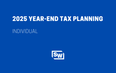 2025 Individual Year-End Tax Planning